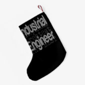 Petite Chaussette De Noël Ingénieur industriel Extraordinaire (Dos (Accrochage))