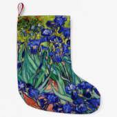 Petite Chaussette De Noël Irises par Vincent van Gogh (Devant)