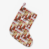 Petite Chaussette De Noël IRS Naughty List Holiday (Devant (Accrochage))