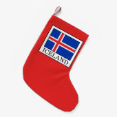 Petite Chaussette De Noël Islande (Devant (Accrochage))