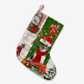 Petite Chaussette De Noël Jack Russell Chien Noël