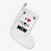 Petite Chaussette De Noël J'aime maman  (Devant (Accrochage))