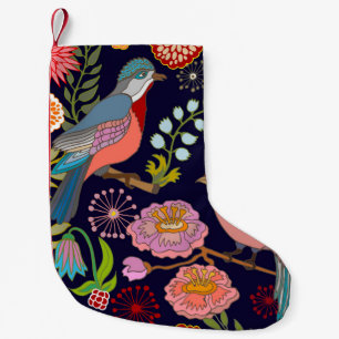 Petite Chaussette De Noël Jardin japonais : Oriental Victorian Seamless