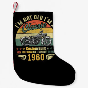 Petite Chaussette De Noël Je Ne Suis Pas Vieux Je Suis Une Moto Drôle Art Ca