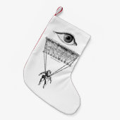 Petite Chaussette De Noël Je parachute (Devant (Accrochage))
