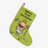 Petite Chaussette De Noël Je suis un sapin de Noël ! (Devant (Accrochage))