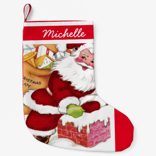 Petite Chaussette De Noël Joie de Noël (Devant)