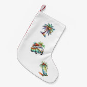 Petite Chaussette De Noël Joie tropicale (Devant (Accrochage))