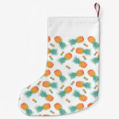 Petite Chaussette De Noël Joli Fruit Tropical Ananas (Dos)