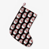 Petite Chaussette De Noël Joli hérisson de Noël de vacances (Devant (Accrochage))