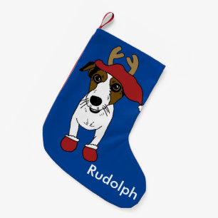 Petite Chaussette De Noël Joli Noël Jack Russell Terrier