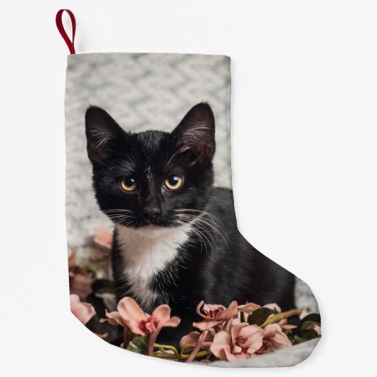 Petite Chaussette De Noël Joli réveil de Noël Rose Bella (Devant)