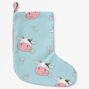 Petite Chaussette De Noël Jolies Fleurs Filles : Vintage Creusé à la main