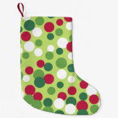 Petite Chaussette De Noël Jolly Dots Noël Stocking (Devant)