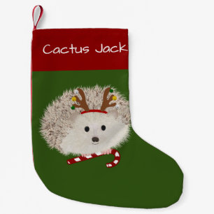 Petite Chaussette De Noël Jolly Hedgehog Christmas Stocking