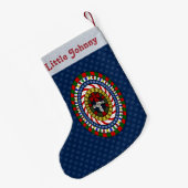 Petite Chaussette De Noël Jouer Noël personnalisé Stocking (Dos (Accrochage))