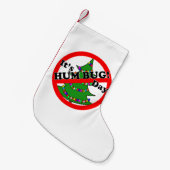 Petite Chaussette De Noël Journée Humbug (Devant (Accrochage))