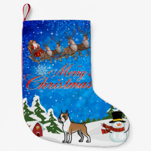 Petite Chaussette De Noël Joyeuse boîte de Noël