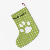 Petite Chaussette De Noël Joyeux Carlin de Noël (Dos (Accrochage))