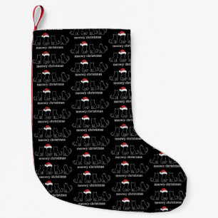 Petite Chaussette De Noël Joyeux Catmas Chat Noël Mignon Chatons Chats Père