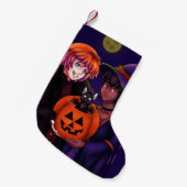 Petite Chaussette De Noël Joyeux costumes d'Halloween (Devant (Accrochage))