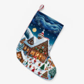 Petite Chaussette De Noël Joyeux Élégance : Festive Noël Stocker (Devant (Accrochage))