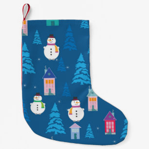 Petite Chaussette De Noël Joyeux Motif de Noël