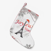 Petite Chaussette De Noël Joyeux Noel (Devant (Accrochage))