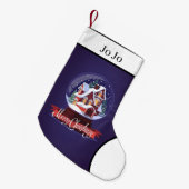 Petite Chaussette De Noël Joyeux Noël (Devant (Accrochage))