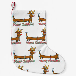 Petite Chaussette De Noël Joyeux Noël Dachshund