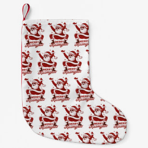 Petite Chaussette De Noël Joyeux Noël Snarky Kissmyass Sarcastique Santa 