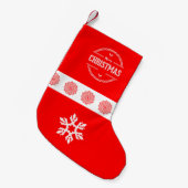 Petite Chaussette De Noël Joyeux Noël Stocker (Devant (Accrochage))