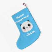 Petite Chaussette De Noël Kawaii Panda (Dos (Accrochage))