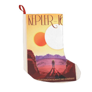 Petite Chaussette De Noël Kepler Space Voyage Destination Planète Aventure