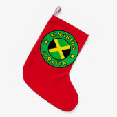 Petite Chaussette De Noël Kingston Jamaïque (Devant (Accrochage))