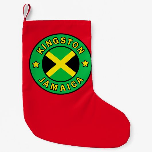 Petite Chaussette De Noël Kingston Jamaïque (Devant)