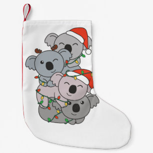 Petite Chaussette De Noël Koala Arbre de Noël Animaux de Noël Koalas
