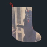 Petite Chaussette De Noël Krampus Kidnapping<br><div class="desc">Vintage Krampus</div>