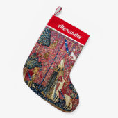 Petite Chaussette De Noël La Dame et la licorne, Touch (Devant (Accrochage))