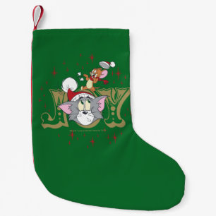 Petite Chaussette De Noël La Joie de Tom et Jerry