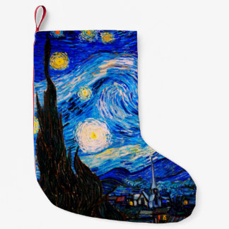 Petite Chaussette De Noël La nuit étoilée par Vincent Van Gogh