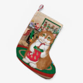 Petite Chaussette De Noël La réserve de Noël de Kitty (Devant (Accrochage))