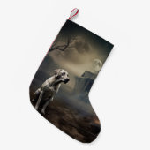 Petite Chaussette De Noël Labrador Halloween Épouvantable (Devant (Accrochage))