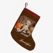 Petite Chaussette De Noël Labrador Retriever (Devant (Accrochage))
