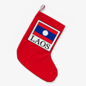 Petite Chaussette De Noël Laos (Devant (Accrochage))