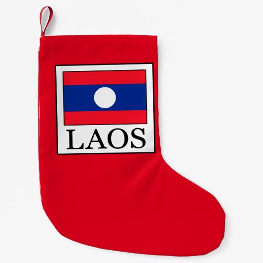 Petite Chaussette De Noël Laos (Devant)