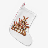 Petite Chaussette De Noël Lapins Noël Arbre Joyeux Noël Noël Noël Noël Noël (Devant (Accrochage))