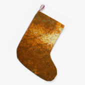 Petite Chaussette De Noël large Rust backgroundabstract, ancient, antique, b (Devant (Accrochage))