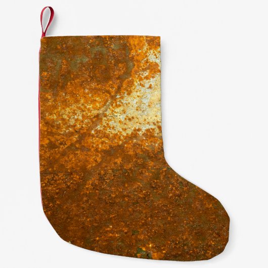 Petite Chaussette De Noël large Rust backgroundabstract, ancient, antique, b (Devant)