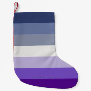 Petite Chaussette De Noël Le drapeau de la fierté lesbienne boucher de Slipp